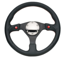 NRG Sportratt Läder med Dubbla Knappar 320mm